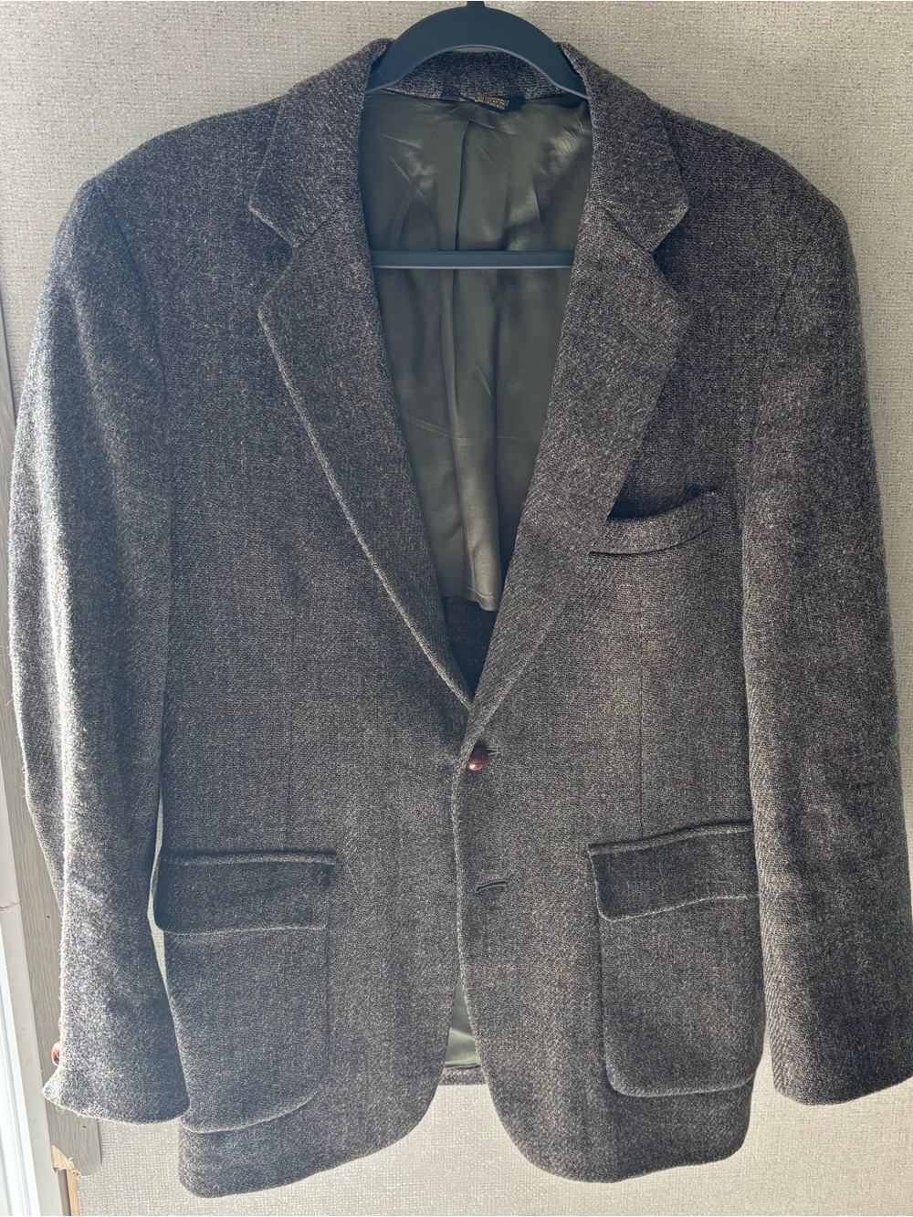 Harvard Cooperative Society (the Coop) custom commissioned/tailored wool blazer